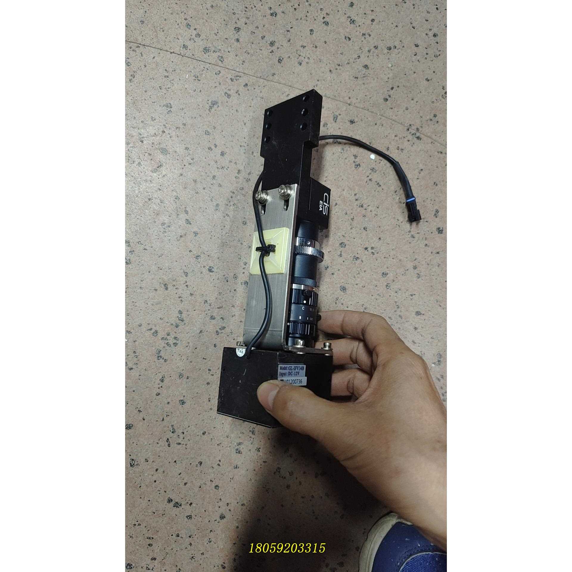 CIS工业相机EIA黑白带光源的镜头二手拆机成色好，功能包好议价