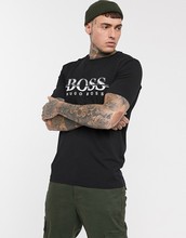 新款 Boss T恤LOGO简约半袖 体恤夏季 现货 男士 Hugo 圆领短袖 正品