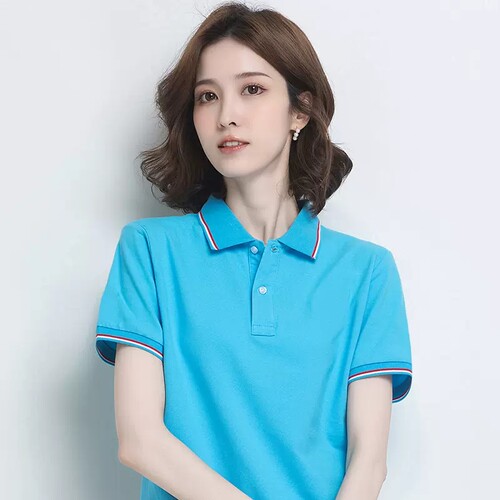 正品女士短袖polo衫夏季透气定制