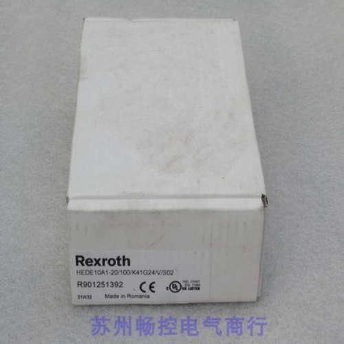 全新REXR0TH开关 HEDE10A1-20/100/K41G24/V/S02力士乐R901251392