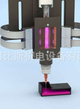 德国原装进口 DELO容积式点胶机 光固化粘合剂集成紫外线固化灯