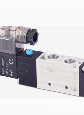 台湾TWSA电磁阀5V210-08-Y DC24V 2.8W 100MA 机械手气动阀 气缸