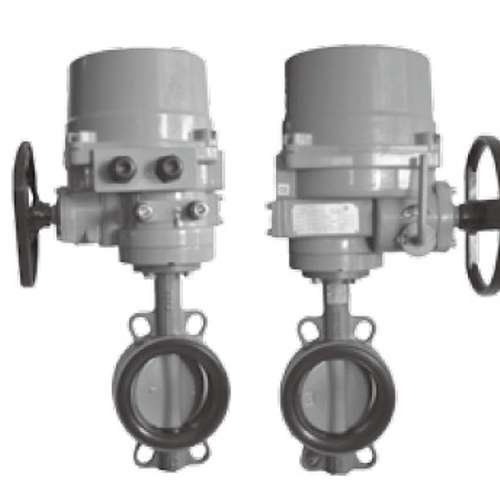 VF4461EA-C+T13CDC DN125 电动两通开关蝶阀  江森