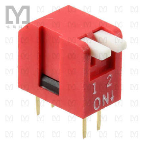 DPL02【DIP开关】SWITCH PIANO DIP SPST 50MA 24V