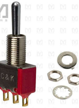 7101SYZBE【拨动开关】SWITCH TOGGLE SPDT 0.4VA 20V