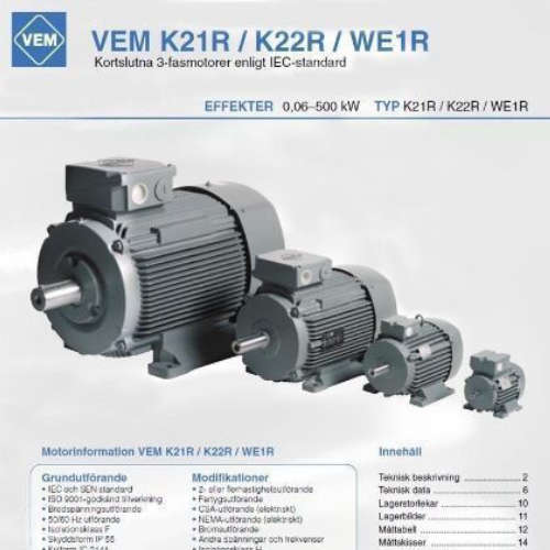 供应德国进口VEM高效电机K21R/K22R/WE1R/ KPER 90 S4三相电动机