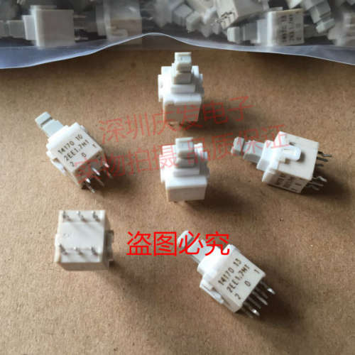 原装美国C&K PVA2 EE H1 1.7N V2自锁开关6脚按钮带锁开关高17.5