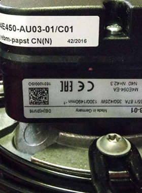 原装R4E310-AP11-09/F01德l国EBM风机S6E450-AF08-29/F04现货供应