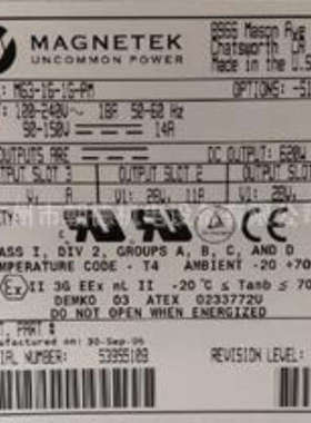 MAGNETEK电源MG3-1G-1G-PM维修议价