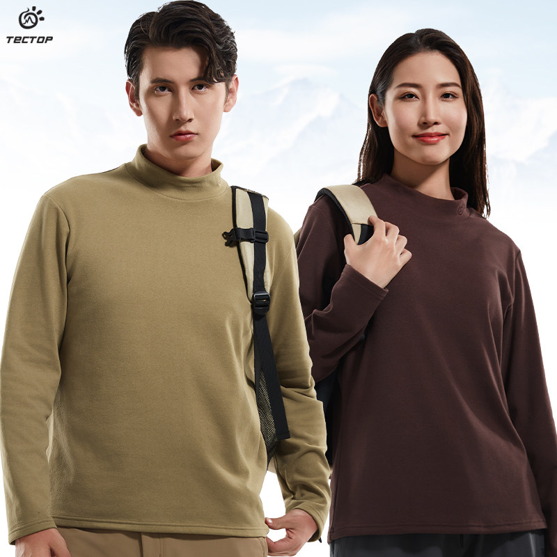 探拓户外秋冬季立领套头抓绒衣男女士款双面绒保暖贴身运动T恤,户外/登山/野营/旅行用品,抓绒衣,淘宝优惠券,粉丝福利购,淘宝优惠卷