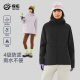 探拓新款 防风加绒保暖运动休闲登山徒步外套 户外连帽软壳衣女士款
