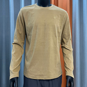 宽松徒步登山运动打底T恤衫 探拓户外秋冬季 款 休闲衣男士 圆领长袖