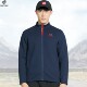 款 卫衣男士 宽松运动休闲衣黑色外套 秋冬保暖立领开衫 探拓2025新款