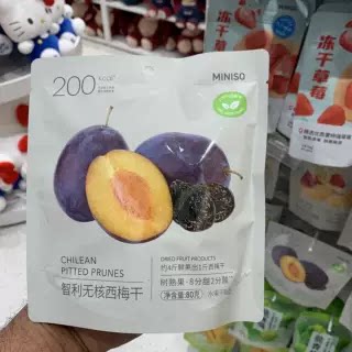 MINISO名创优品智利无核西梅干水果干火龙果空心山楂苹果肉肉薯条