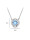 Swarovski Una Ожерелье с бьющимся сердцем, аксессуары для подвесок, нишевые подарки высокого класса mini 2