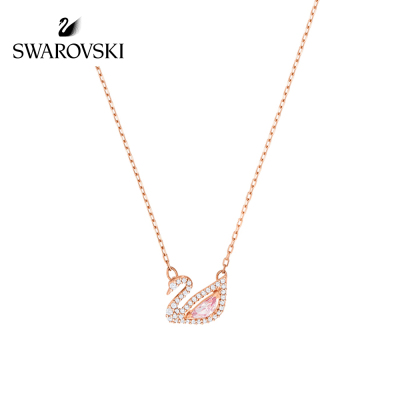 施华洛世奇DAZZLING SWAN 浪漫天鹅 清新迷人 女项链饰品