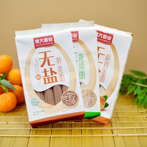 博大无盐荞麦面龙须鸡蛋低脂代餐