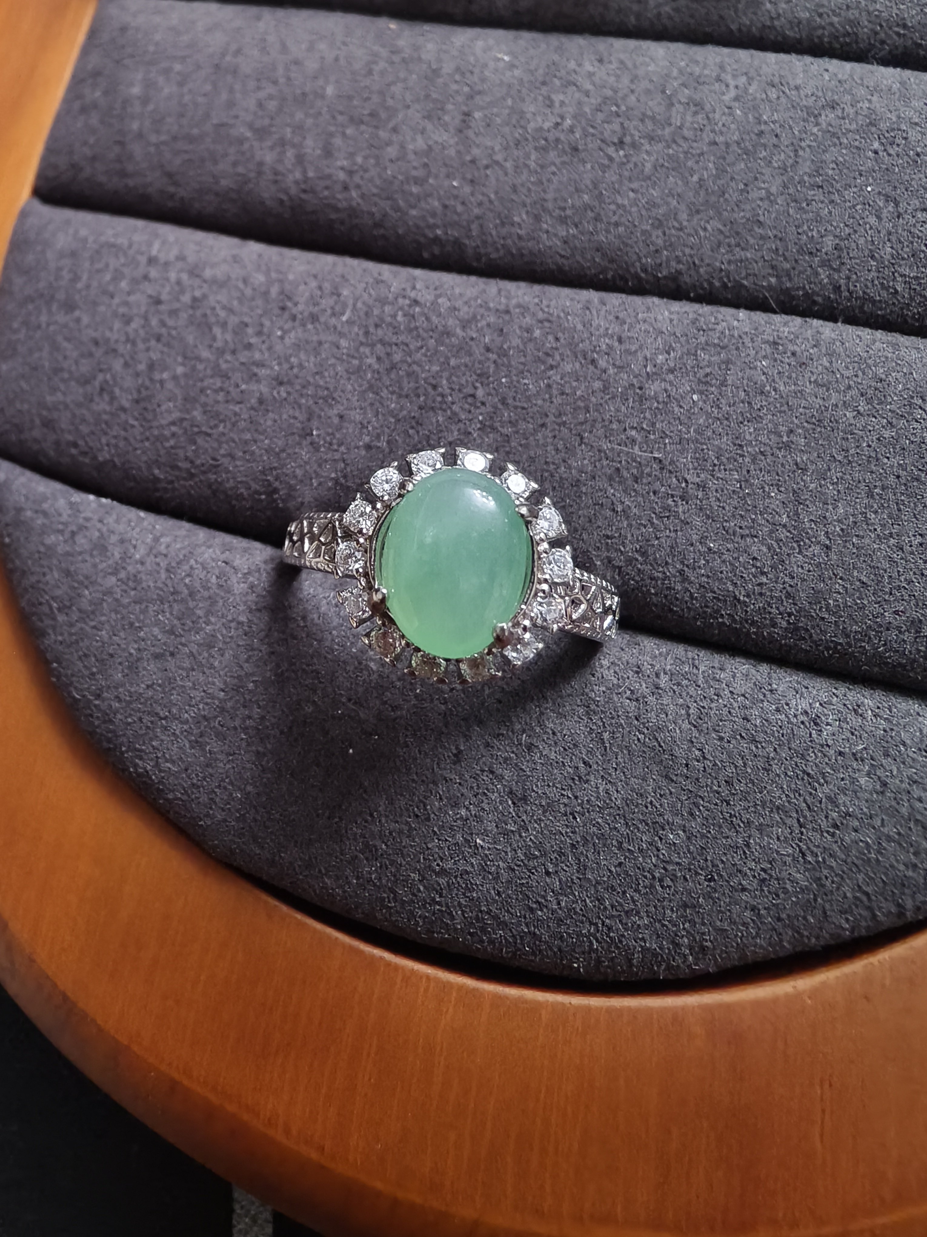 福利天然a货缅甸翡翠戒指通体s925银镶冰种甜绿珠宝新款年货礼物,珠宝/钻石/翡翠,戒指/指环,淘宝优惠券,粉丝福利购,淘宝优惠卷