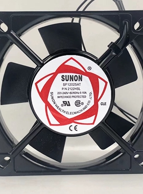 DP201AT/SF12025AT P/N2122HBL HSL SUNON建准12CM 220V散热风扇