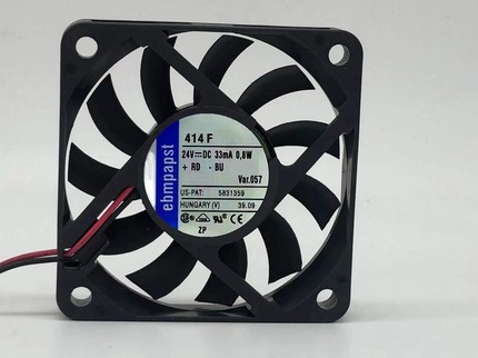 德国ebmpapst TYP 414F 514F 614F 714F 24V 变频器散热风扇