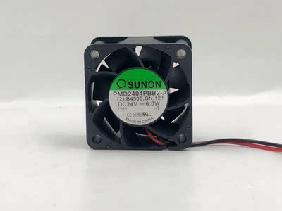 全新建准PMD2404PBB2-A DC24V 6W 40*40*28 4028 4CM 变频器电机