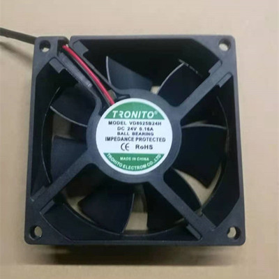 全新TROHITO VD1238B24H/S24H 8025 9025电焊机变频器散热风扇24V