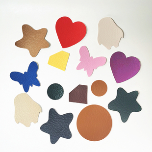 修补黑色补丁贴 免剪 自粘皮革面料皮质沙发汽车座椅KTV烟洞 皮床