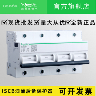 全新正品 施耐德浪涌后备保护器ISCB2 40H2 4P防雷电涌25L1/65H2