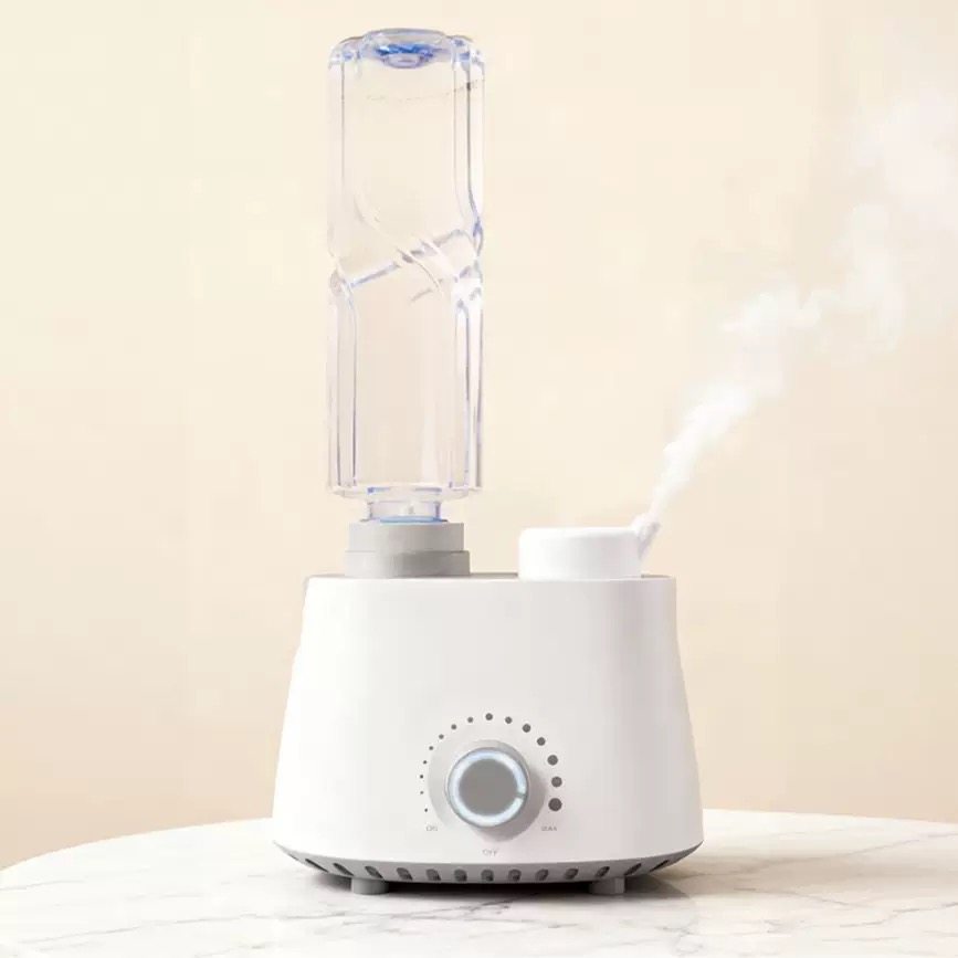 热销矿泉水瓶空气加湿器家用大雾量批发桌面创意小型便携式加湿器