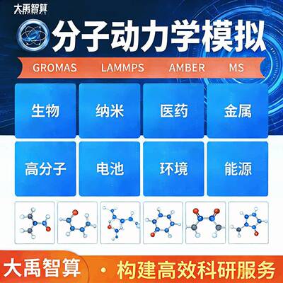 分子动力学模拟/LAMMPS/GROMACS/Materials Studio