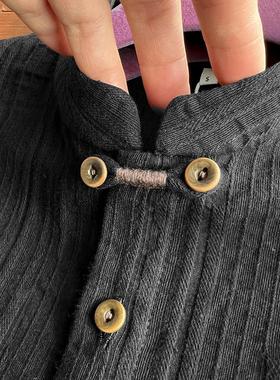 可以一生持有~诠释知识分子高知时髦！高端新中式 全棉长袖衬衫男