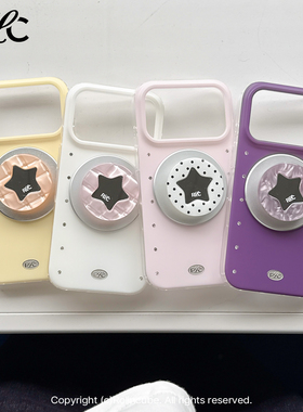 Rolincube原创镶钻纯色苹果17Promax手机壳ins简约iPhone17Pro新款15Pro磁吸壳Magsafe全包16Promax适用16Pro