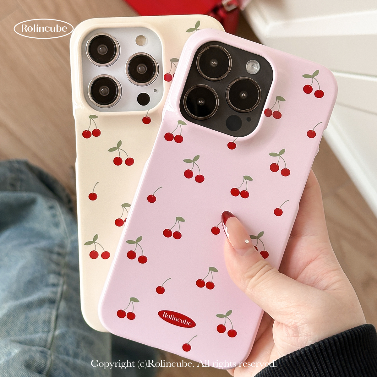 原创樱桃韩国菲林iPhone手机壳