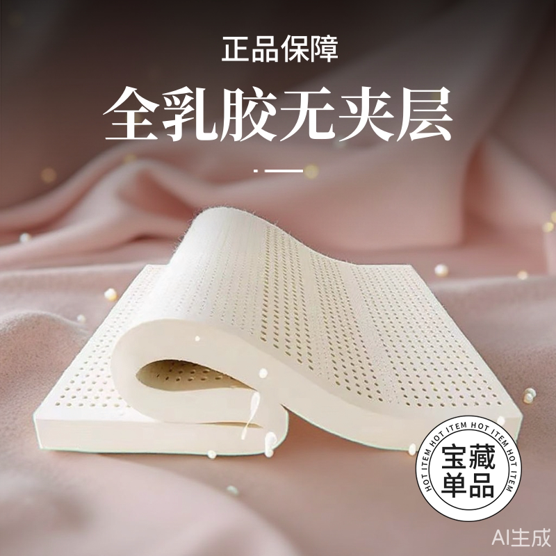 乳胶床垫泰国进口定制