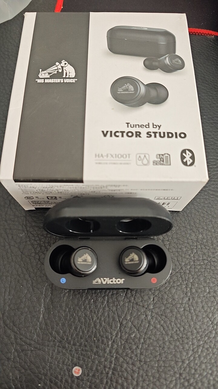 二手正品Victor HA-FX100T真无线高保真立体声无线蓝牙运动耳机