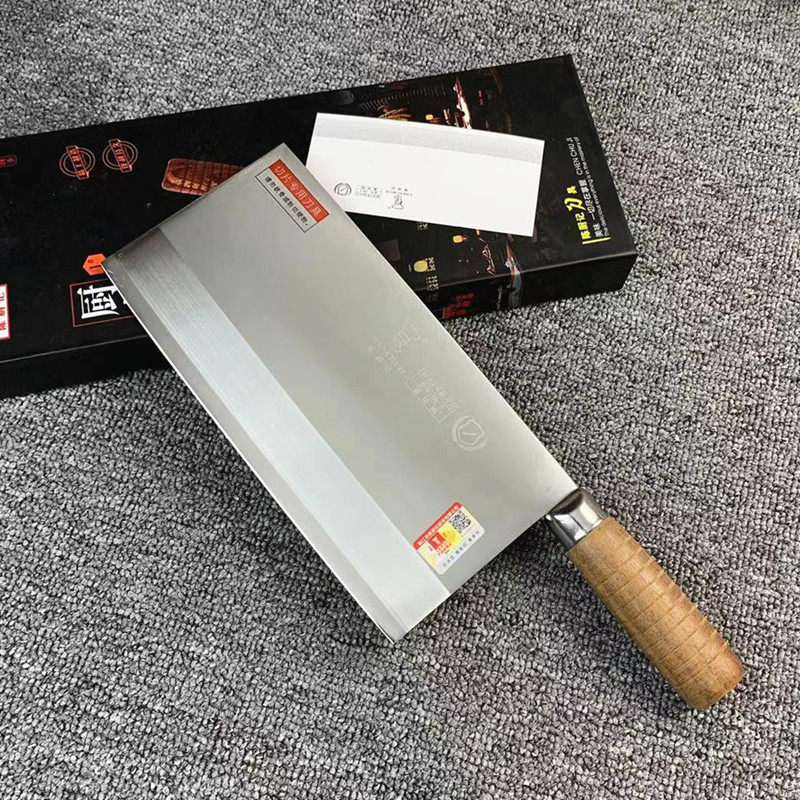 陈厨记厨片刀 厨师刀切片刀超薄酒店商用锋利切肉刀重熔钢刀菜刀