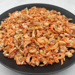 广西北海虾米干金钩海米干无盐新鲜淡晒虾仁干特产海味干货红虾干