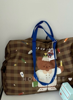 韩国ins超大容量幼儿园被子收纳袋被褥被袋子防水儿童学生棉被包