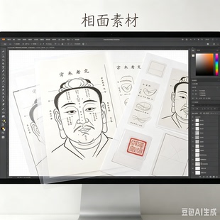 人生相面古籍素材合集神相柳庄神相水镜集神相麻衣素材资料集合全