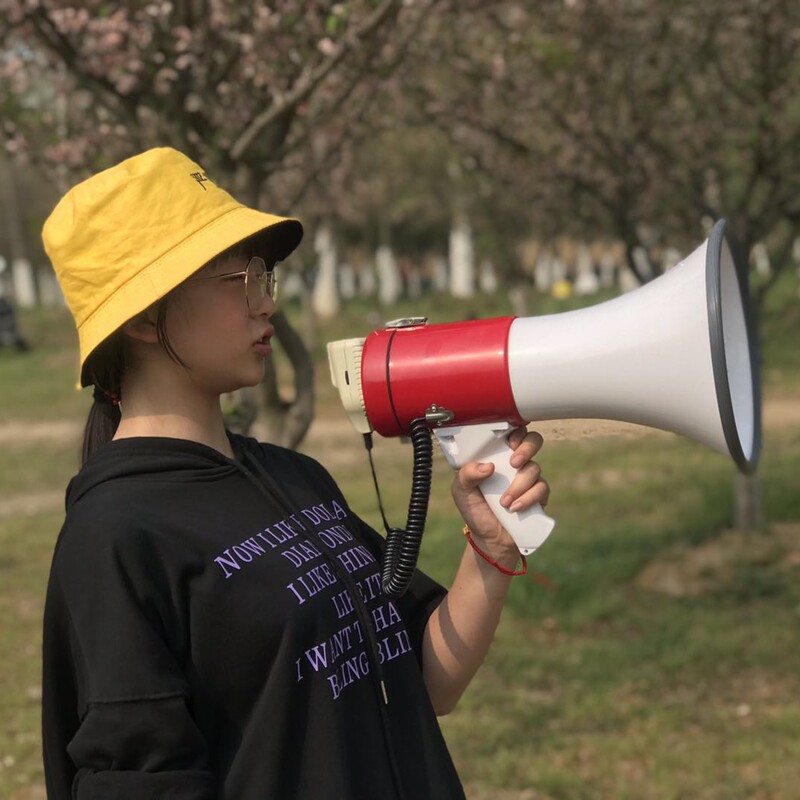 包邮50w充电大功率手持喇叭喊话器户外宣传录音大声公扩音大声公