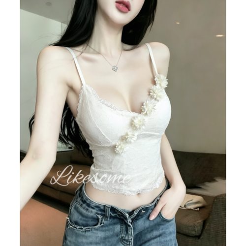 Likesome原创*显瘦性感蕾丝鱼骨胸衣女聚拢马甲吊带文胸收腰显瘦