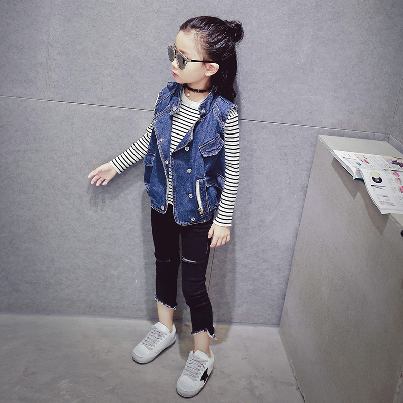 Gilet enfant en toile - Ref 2070223 Image 1