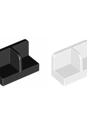 乐高零件90935 人仔腿夹 人仔脚撑 黑色白色  1x2x1 转角全新正品