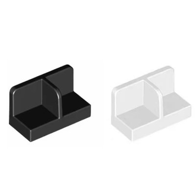 乐高零件90935 人仔腿夹 人仔脚撑 黑色白色  1x2x1 转角全新正品