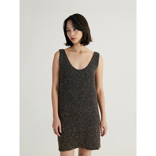 法式 重磅珠片提花裙子女优雅气质显瘦连衣裙 致命女人 OTHERSTORE