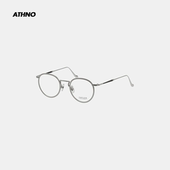 ATHNO 官方授权 MATSUDA M3058 日本松田 林俊杰同款 钛雕花眼镜