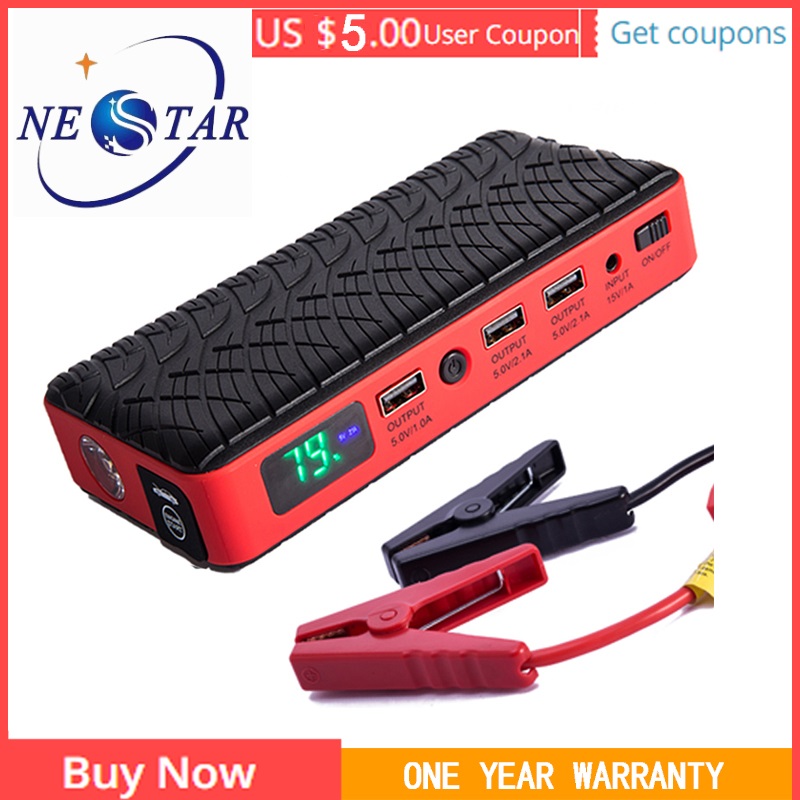 Car Charger Multi-function Starter Jumper Emergency Battery