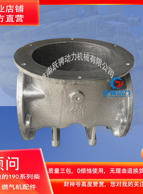 济柴500gf18-tk1型燃气发电机组251.09.01排气总管G12V190ZLC1