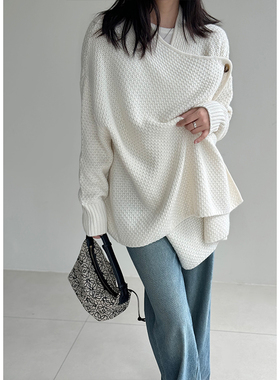 25SU-A3378/新款时尚百搭开衫山羊绒外套针织衫女宽松显瘦女