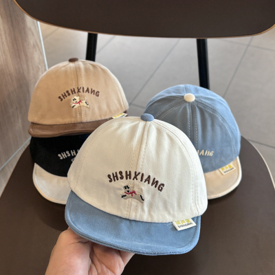 一岁宝宝帽子春秋季遮阳鸭舌帽